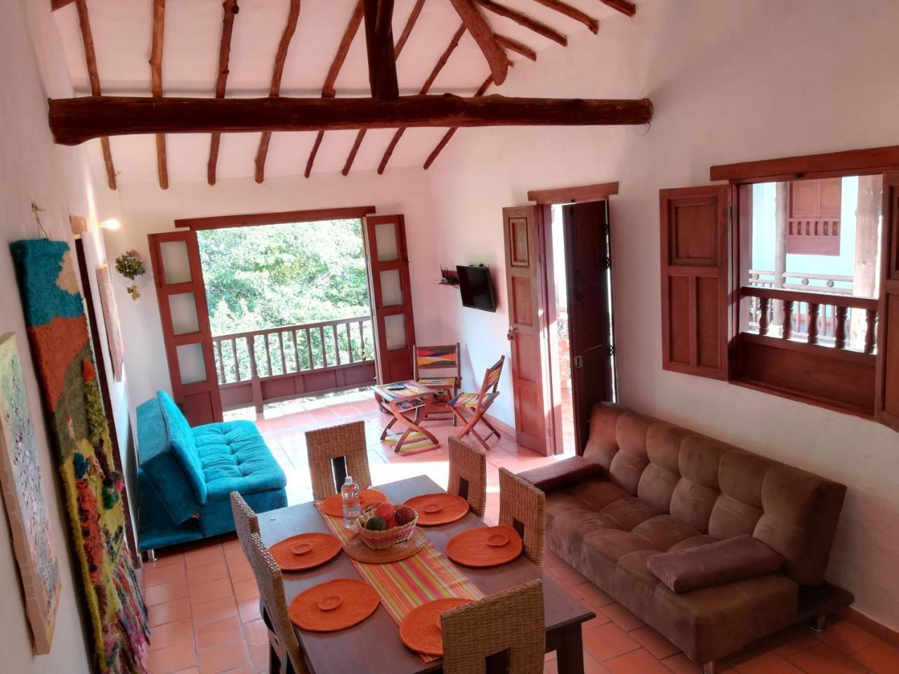 Apartmán Casona El Retiro Barichara Exteriér fotografie