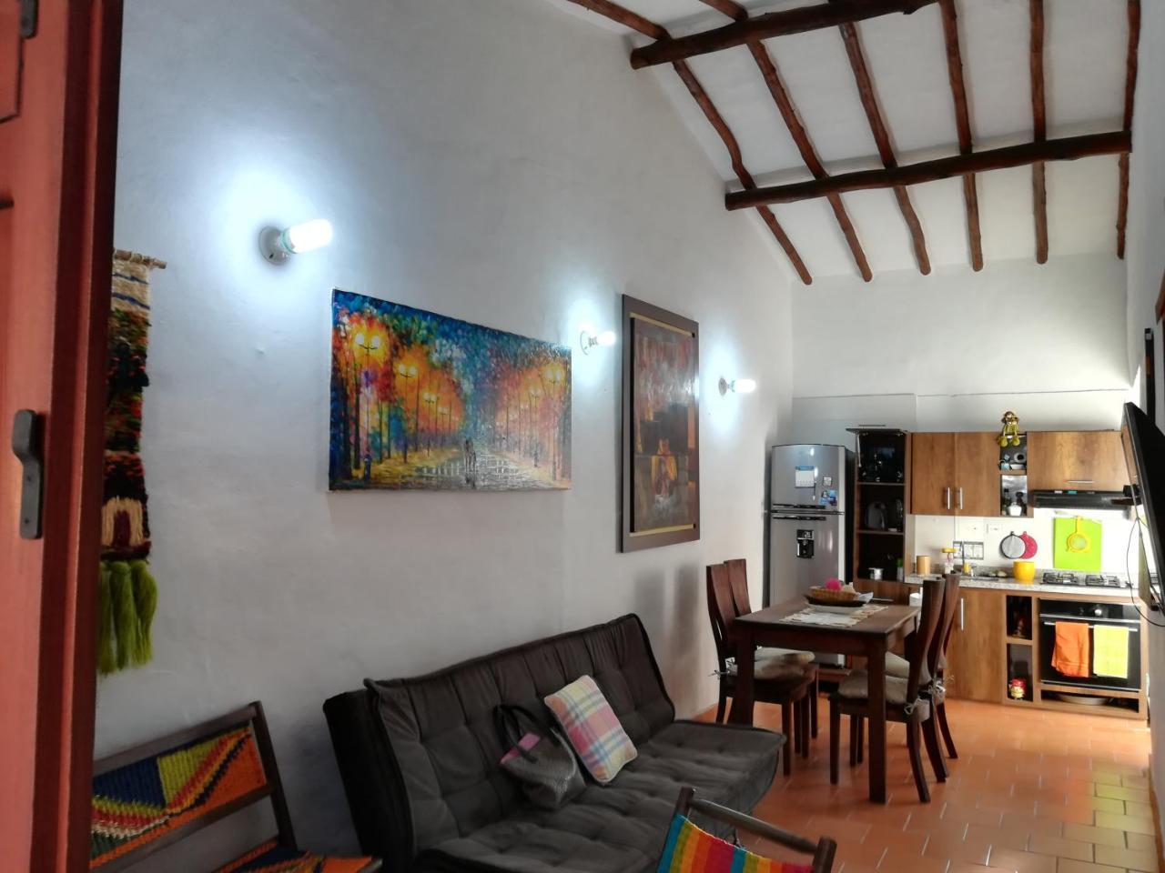 Apartmán Casona El Retiro Barichara Exteriér fotografie