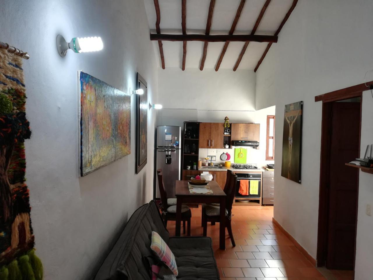 Apartmán Casona El Retiro Barichara Exteriér fotografie