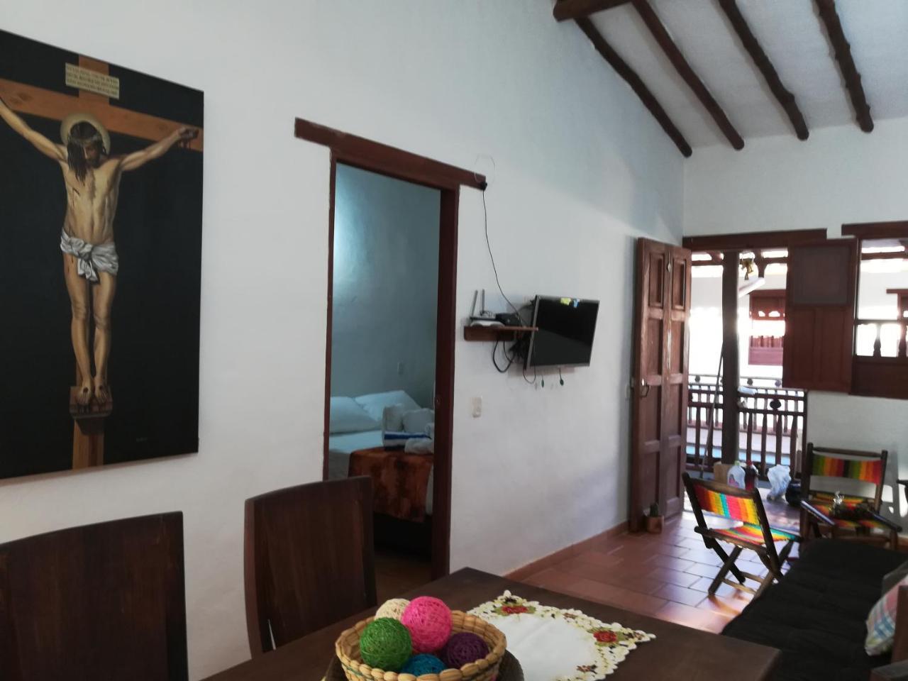 Apartmán Casona El Retiro Barichara Exteriér fotografie
